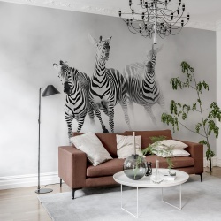 Fototapet, Graphic Zebras, Rebel Walls