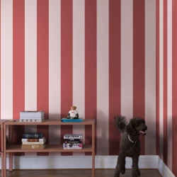 Fototapet, Happy Stripes, Raspberry, Rebel Walls - Img 3