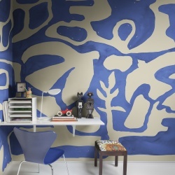 Fototapet, Harmony Forms, Blue, Rebel Walls - Img 3