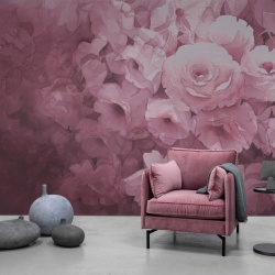 Fototapet, Harmony, Fuchsia, Rebel Walls