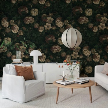 Fototapet, Heritage Floral, Dark, Rebel Walls - Img 3