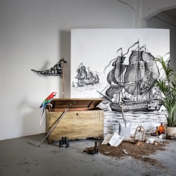 Fototapet, High Seas, Black, Rebel Walls - Img 10