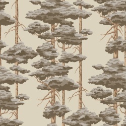 Fototapet, Highland Pines, Brown, Rebel Walls - Img 2