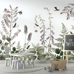 Fototapet Hummingbird Hedge, Kikki Belle - Img 5
