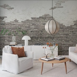 Fototapet, Ivory Bricks, Soft, Rebel Walls