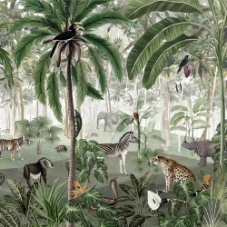 Fototapet Jungle Lookbook, Kikki Belle - Img 2