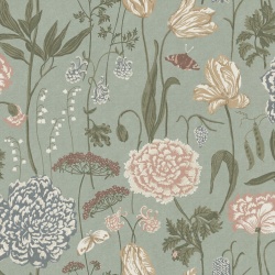 Fototapet lavabil, Aurelie Mural, Turquoise, Sandberg - Img 2