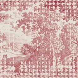 Fototapet lavabil Patch Landscape, Red, TresTintas - Img 2