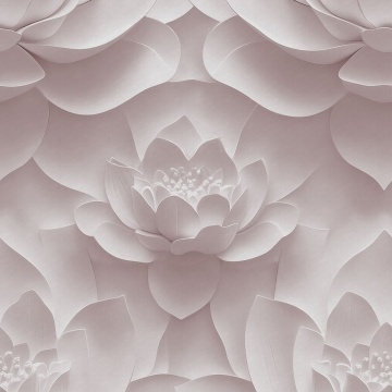 Fototapet, Lotus Dream, Pink, Rebel Walls - Img 2