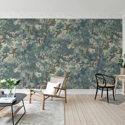 Fototapet, Lush Grove, Light Blue, Rebel Walls