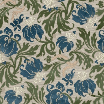 Fototapet, Midnight Peony, Beige, Rebel Walls - Img 2