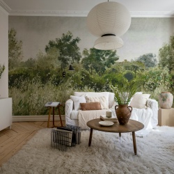 Fototapet, Oatfields, Spring, Rebel Walls