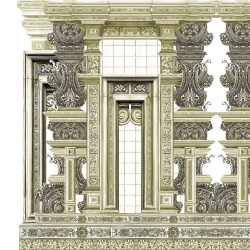 Fototapet Ornamental Cathedral, Cream - personalizat, VLAdiLA - Img 4