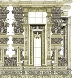 Fototapet Ornamental Cathedral, Cream - personalizat, VLAdiLA - Img 5
