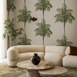 Fototapet, Palm Stripes, Vintage, Rebel Walls
