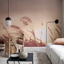 Fototapet, Pink Sunset, Rebel Walls