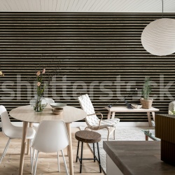 Fototapet, Rib Wood, Horizontal Oak, Rebel Walls