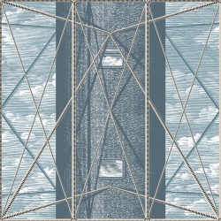 Fototapet, Skyrise, Lightblue, Rebel Walls - Img 6