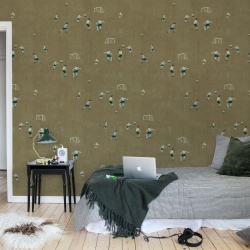 Fototapet, Soccer, Sand, Rebel Walls