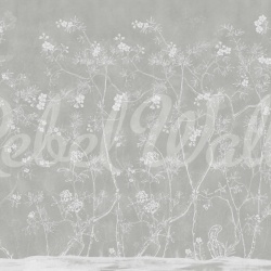 Fototapet, Soft Chinoiserie, Gray, Rebel Walls - Img 5