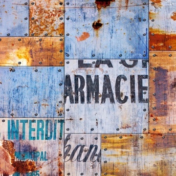 Fototapet, Steel Plates, Rebel Walls - Img 2