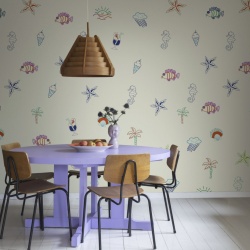 Fototapet, Summer Lo-Fi, Beige, Rebel Walls - Img 4