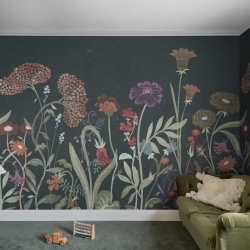 Fototapet, Summerfield, Dark Green, Rebel Walls - Img 3