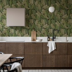 Fototapet, Swirling Fern, Green, Rebel Walls - Img 3