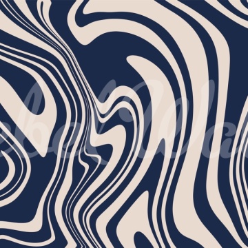 Fototapet, Swirly, Blue, Rebel Walls - Img 2