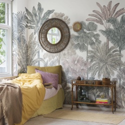 Fototapet, Tropical Bellewood, Bubblegum, Rebel Walls