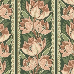 Fototapet, Tulip Stripes, Pink, Rebel Walls - Img 2