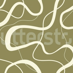 Fototapet, Twisting Lines, Olive, Rebel Walls - Img 2