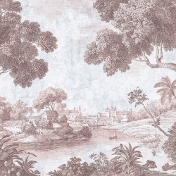 Fototapet Verdant Fortress, Rose - personalizat, VLAdiLA - Img 2