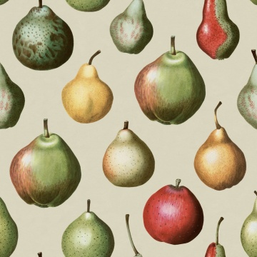 Fototapet, Vintage Pear, Happy, Rebel Walls - Img 2