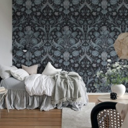 Fototapet, Vintage Tapestry, Blue, Rebel Walls