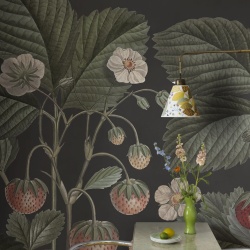 Fototapet, Wild Strawberries, Midnight, Rebel Walls - Img 6