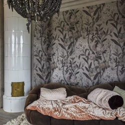 Fototapet, Winding Bloom, Beige, Rebel Walls
