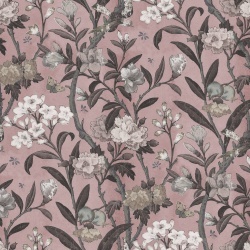 Fototapet, Winding Bloom, Pink, Rebel Walls - Img 2