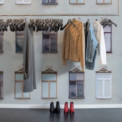 Fototapet, Window Row, Rebel Walls