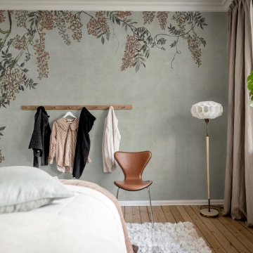 Fototapet, Wisteria Garden, Gray, Rebel Walls - Img 3