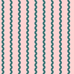 Fototapet, Wobbly Stripe, Pink, Rebel Walls - Img 2