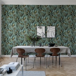 Fototapet, Yellow Bird, Rebel Walls