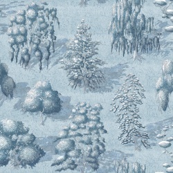 Fototapet, Yggdrasil Forest, Blue, Rebel Walls - Img 2