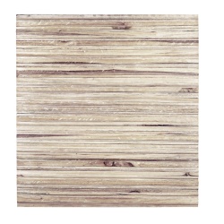 Panou decorativ 3D, Tec, Nipa Hut White Wash, 6 placi 42x42cm, 1.05 mp - Img 6
