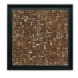 Panou decorativ lemn, Mahon, My Prambanam Besar Black