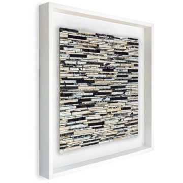 Panou decorativ lemn, Tec, Besar White - Img 2
