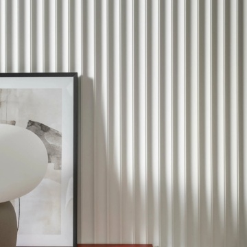 Panou riflaj decorativ 3D din polimer rigid, model Dune NEW - 12.5x1.25x270 cm - Img 2