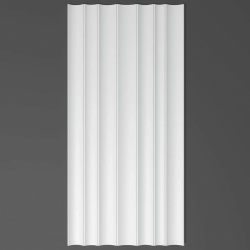 Panou riflaj decorativ 3D, W376 - 25x1.1.25x280 cm