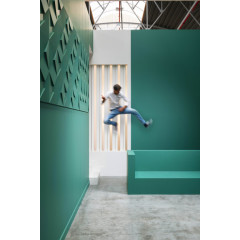 Plinta decorativa din polimer rigid S4 - 8x1.3x200 cm - Plinte albe