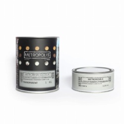 Rașină mată pentru protecție Metropolis, 1kg